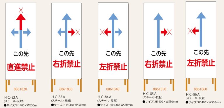 中部仕様工事用標示板 - 仙台銘板 - 保安用品・安全用品のレンタル・販売