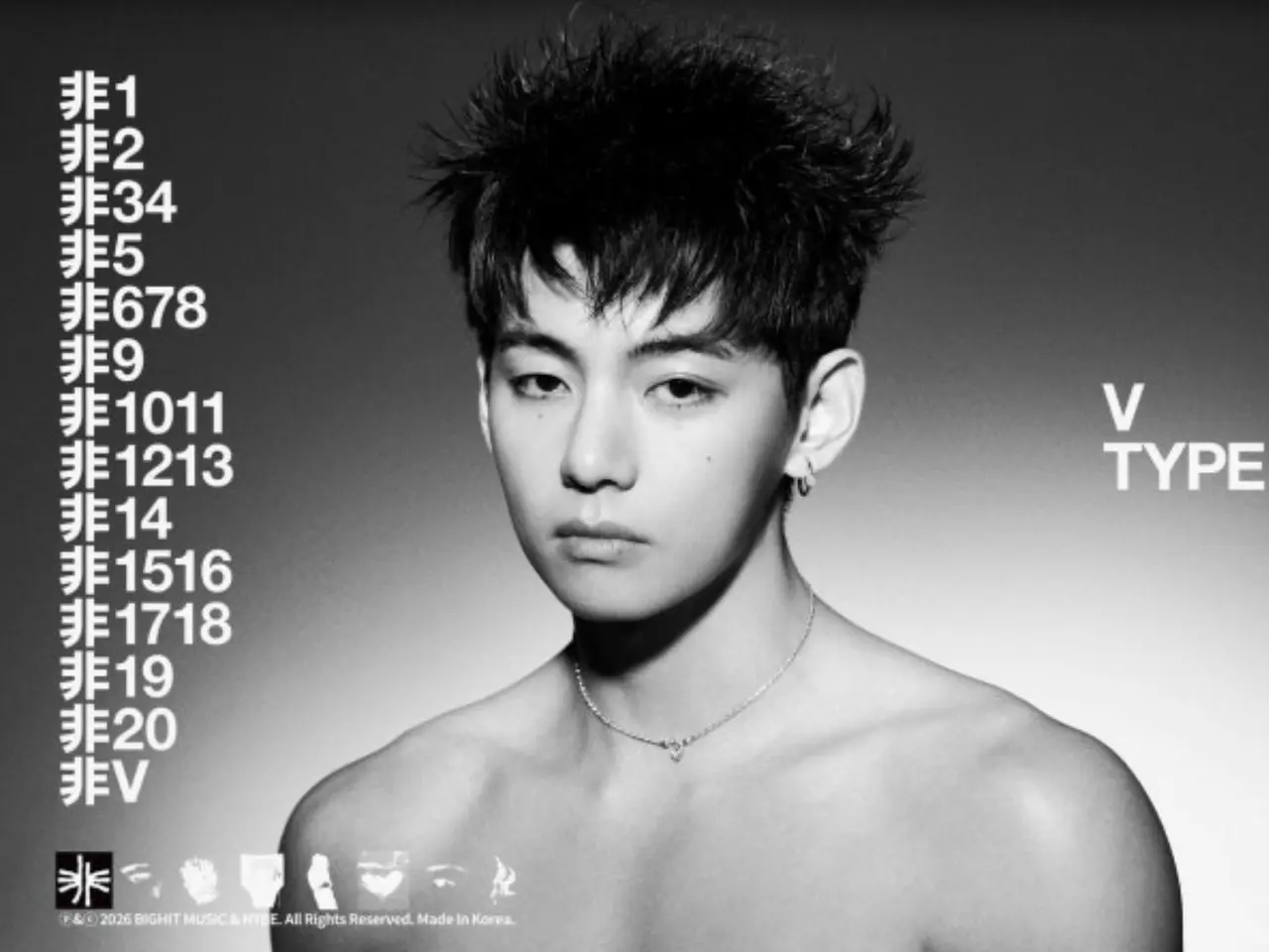 BTS」V、フォトブック「TYPE 非」公開…オフライン展示も開催