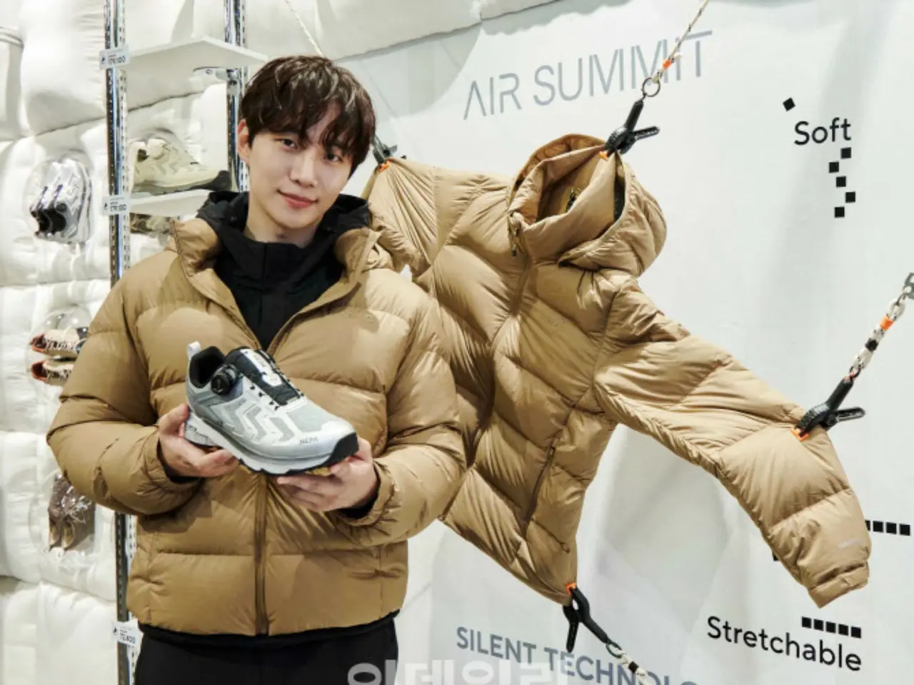 2PM」ジュノ、アウトドアブランド「NEPA」の新製品発売記念ファン