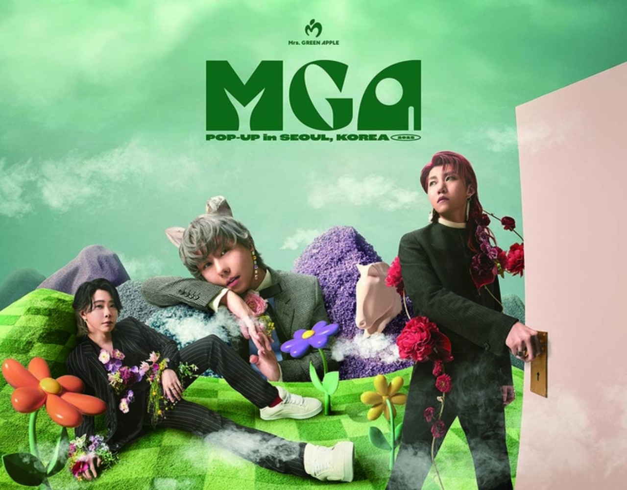 日本の人気バンド「Mrs. GREEN APPLE」、韓国でのコンサートに続き