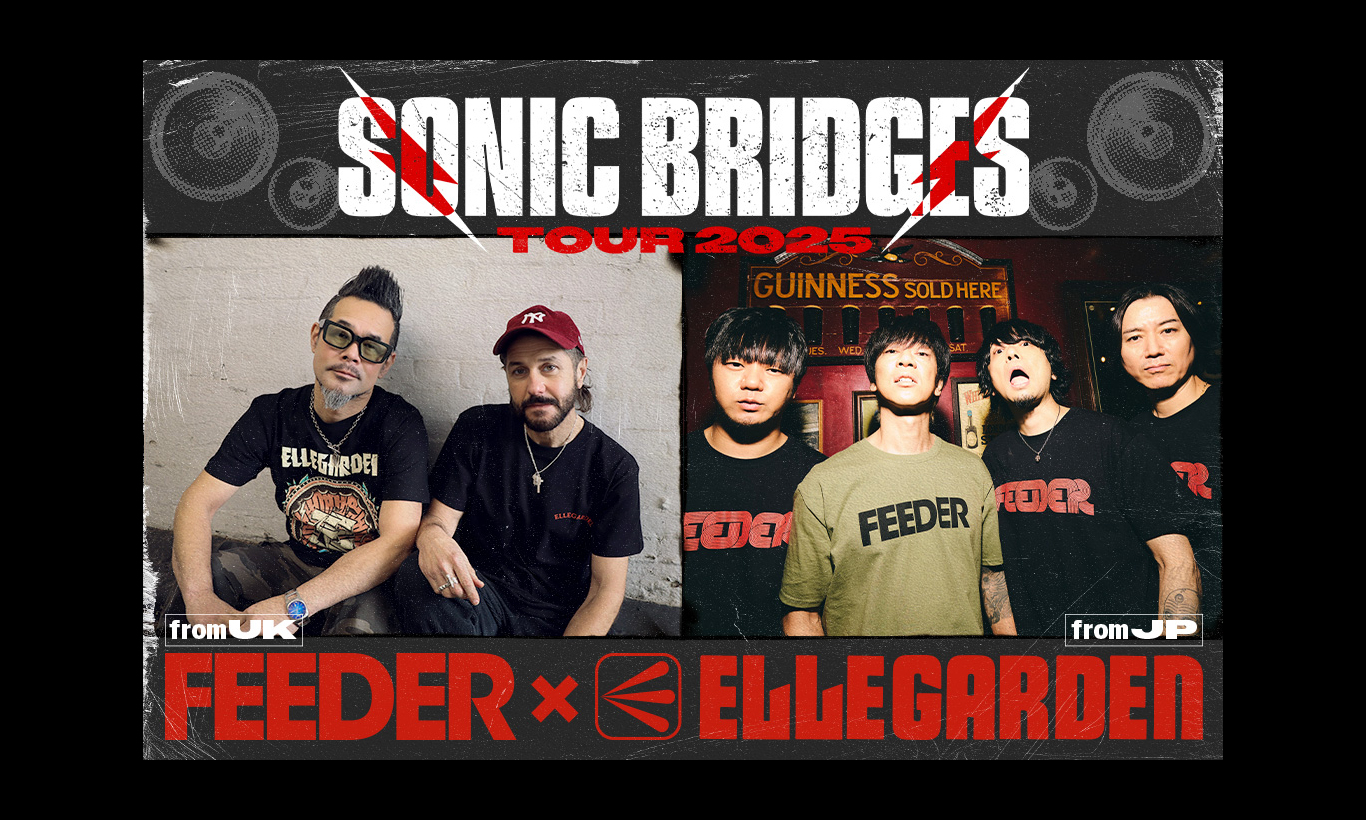 FEEDER x ELLEGARDEN Sonic Bridges Tour 2025 at TOKYO GARDEN