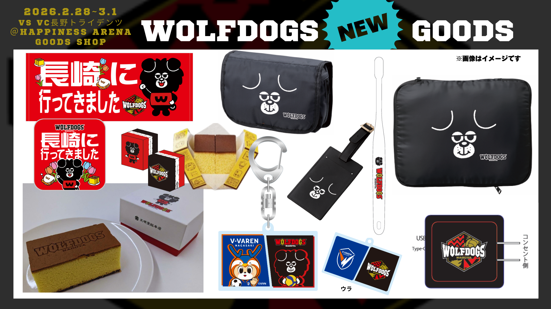 2/28-3/1 VC長野トライデンツ戦】ウルフドッグス名古屋オフィシャル