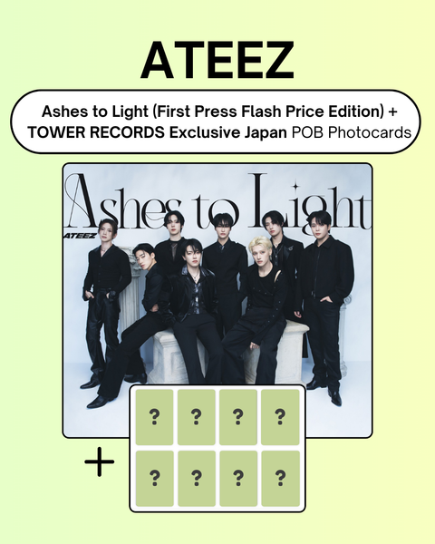09/16 ATEEZ JAPAN] ATEEZ – Ashes to Light (First Press Flash Price