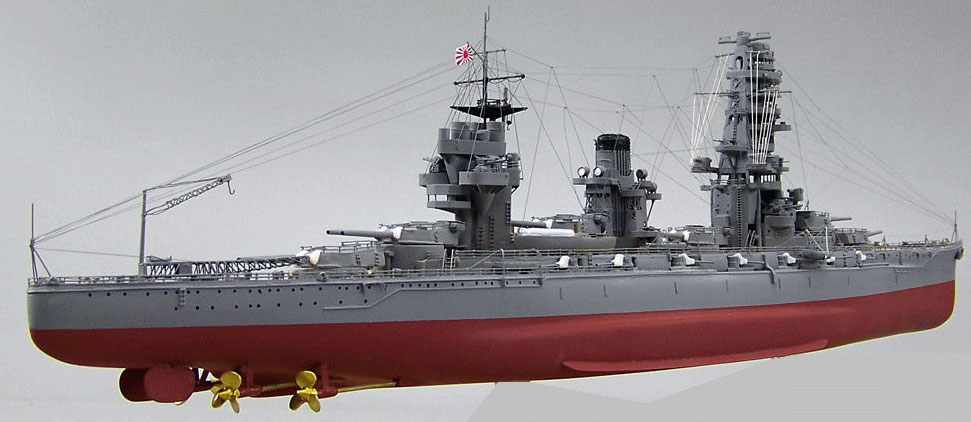 □戦艦山城 精密模型完成品 1/350,1/200,1/144,1/100 木製ハンドメイド
