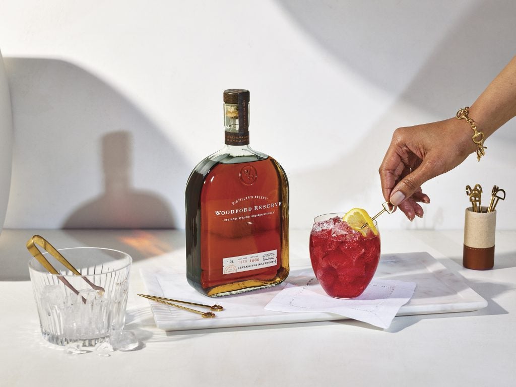 ひろ WOODFORD RESERVE オリジナルパブミラー 非売品 WOODFORD RESERVE