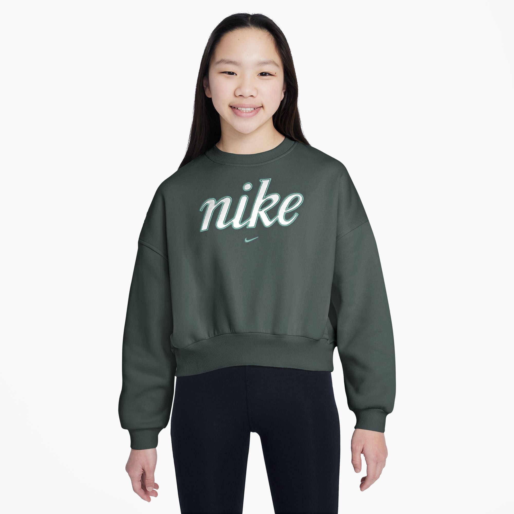 Club Fleece Boxy Crewneck – WOODstack