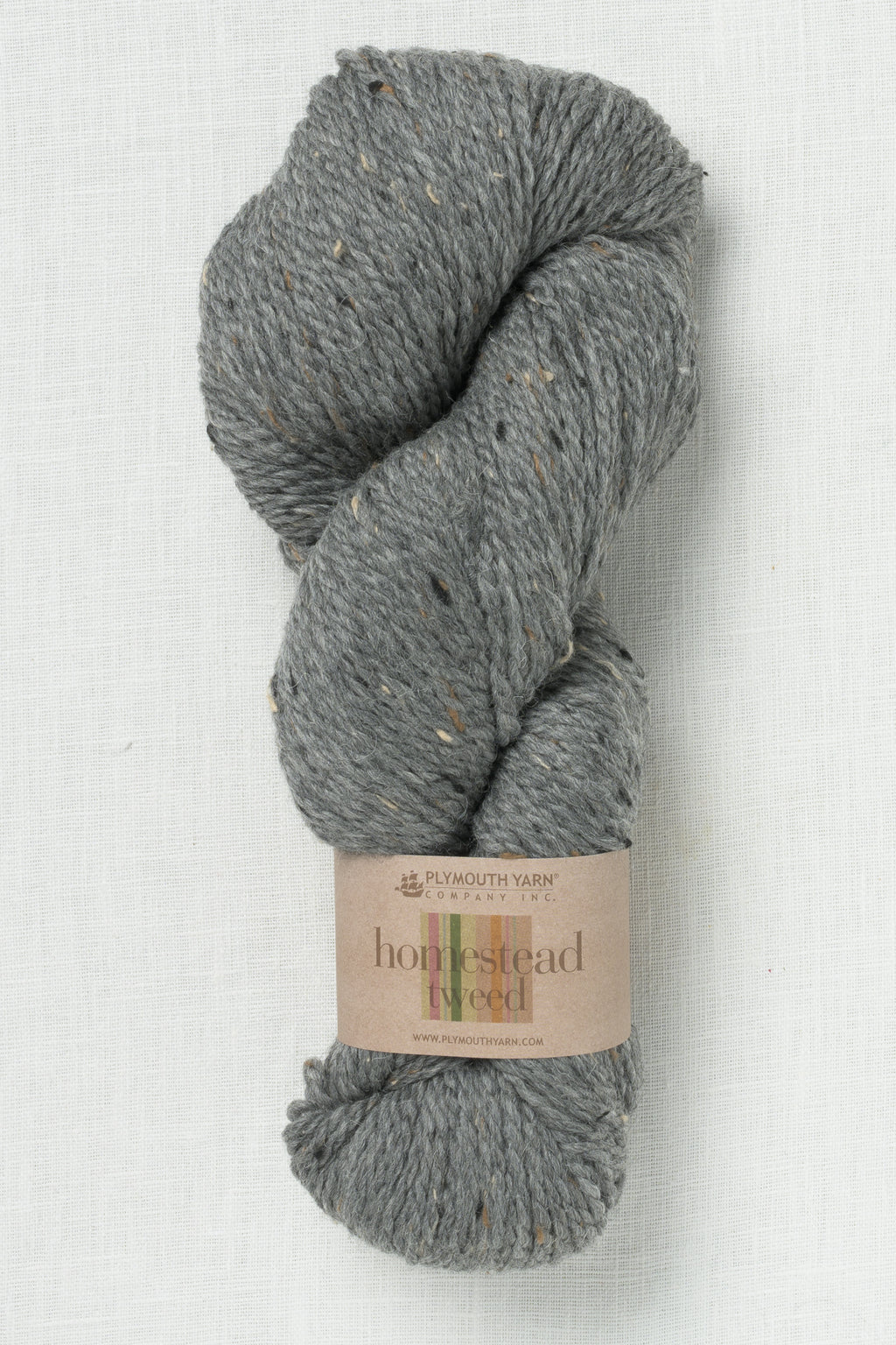 Plymouth Homestead Tweed 505 Medium Grey Tweed – Wool and Company