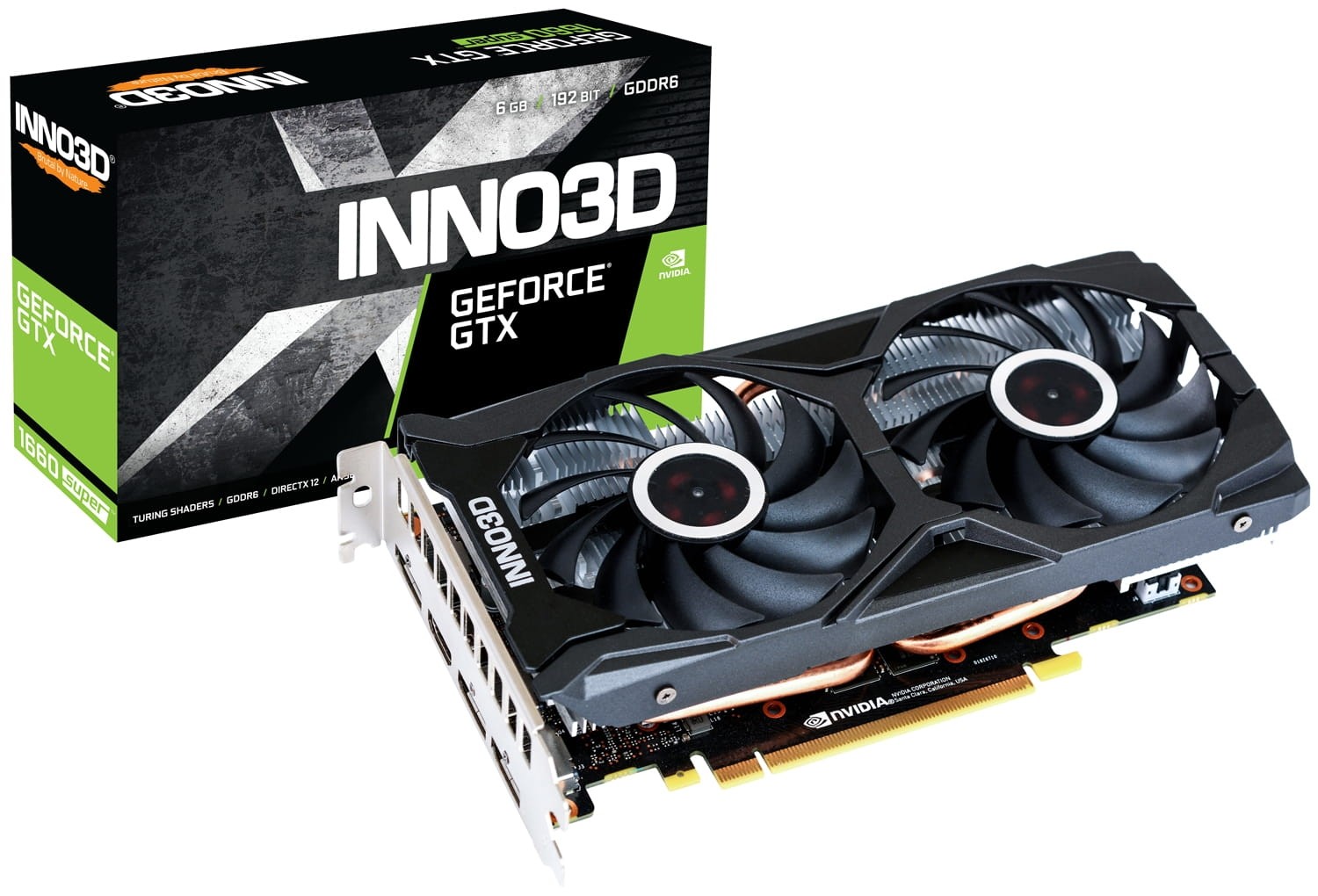 INNO3D GeForce GTX 1660 SUPER TWIN X2 INO-N166SK-06D6 6GB GDDR6
