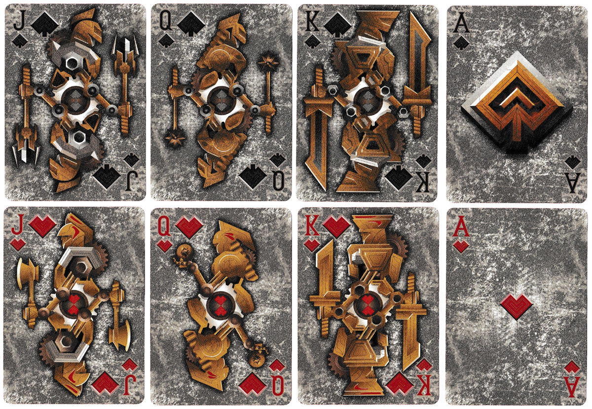 Bicycle Ancient Machine playing cards — The World of Playing Cards