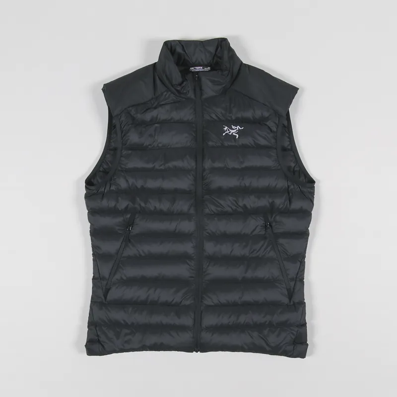 Arcteryx Mens Cerium LT Vest Black Down Insulated Gilet