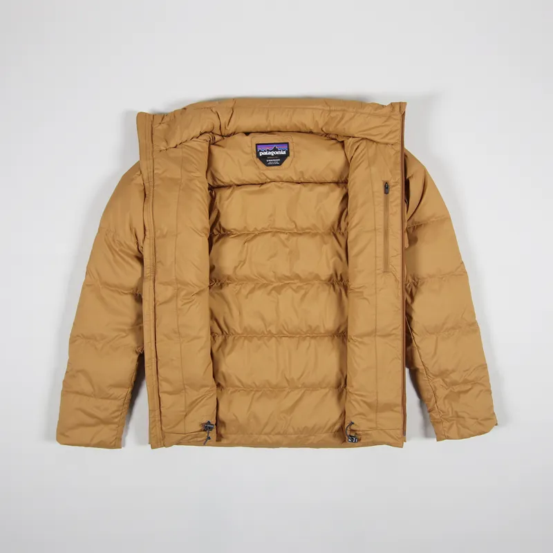 Patagonia Mens Winter Lightweight Silent Down Jacket Nest Brown