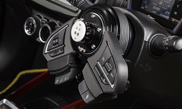 SRD（SUZUKI）純正ステアリングスイッチ移設キット | worksbell