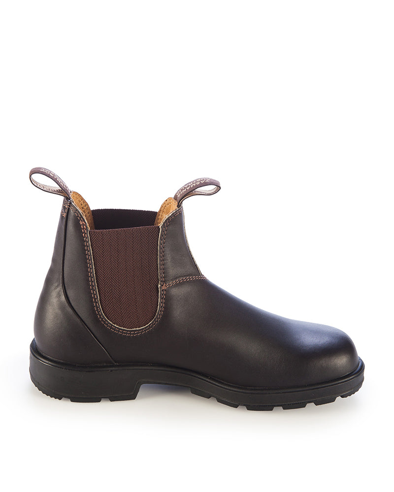 Blundstone 600 Elastic Side Work Boot - Brown | Buy Online
