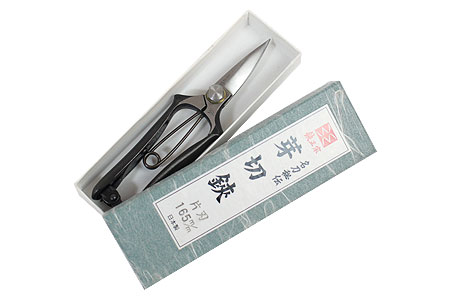 株式会社イトー 匠の集い 吉岡刃物製作所 鋏正宗 片刃芽切鋏 持った