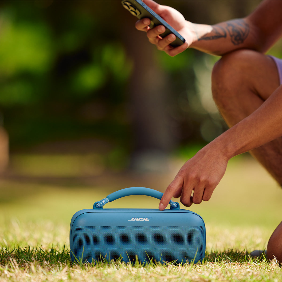 Bose SoundLink Max Bluetooth Boombox Speaker (Blue Dusk) – World