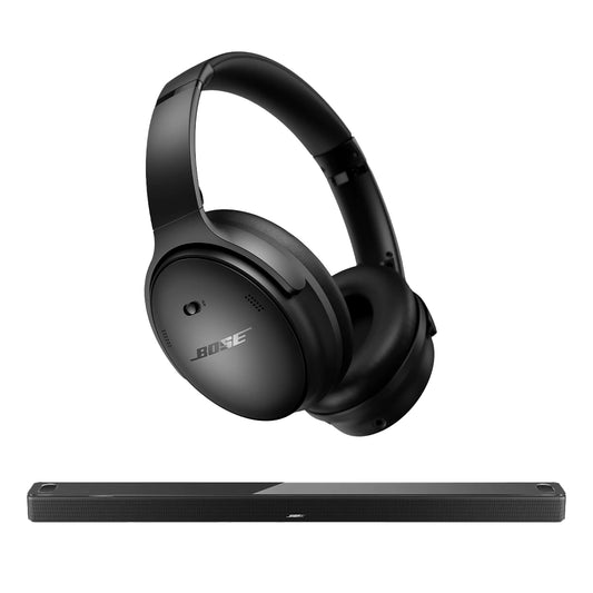 Bose QuietComfort Headphones with Active Noise Cancellation (Black