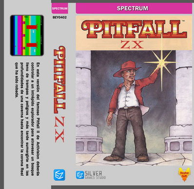 PITFALL II TheLostCavernsアーケードゲームパンフレット PITFALL II