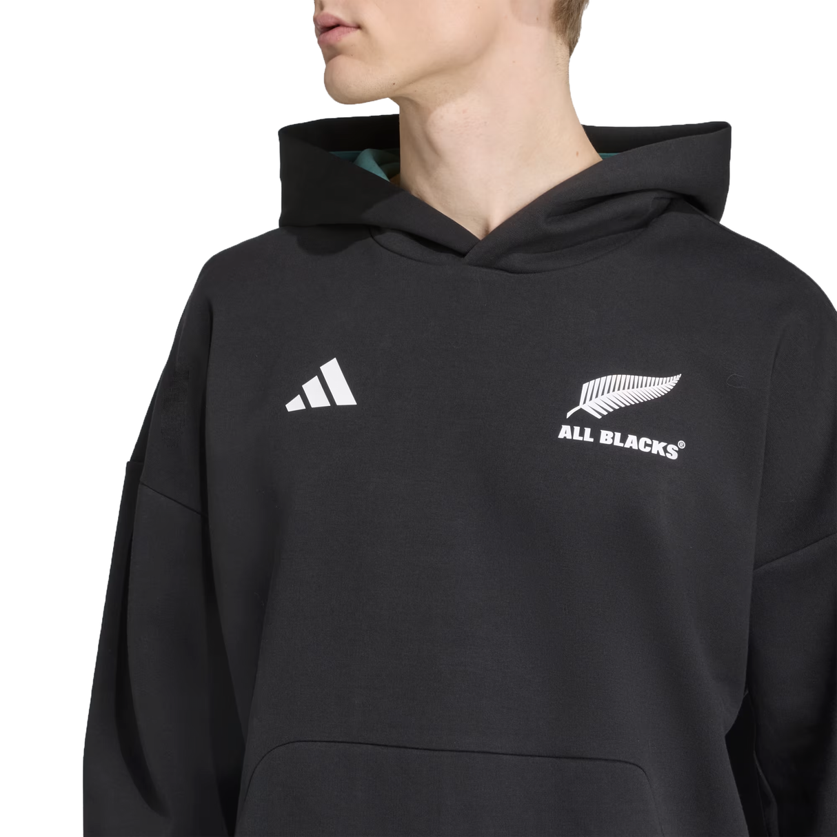 All Blacks 25/26 Presentation Hoodie by adidas / World Rugby Shop
