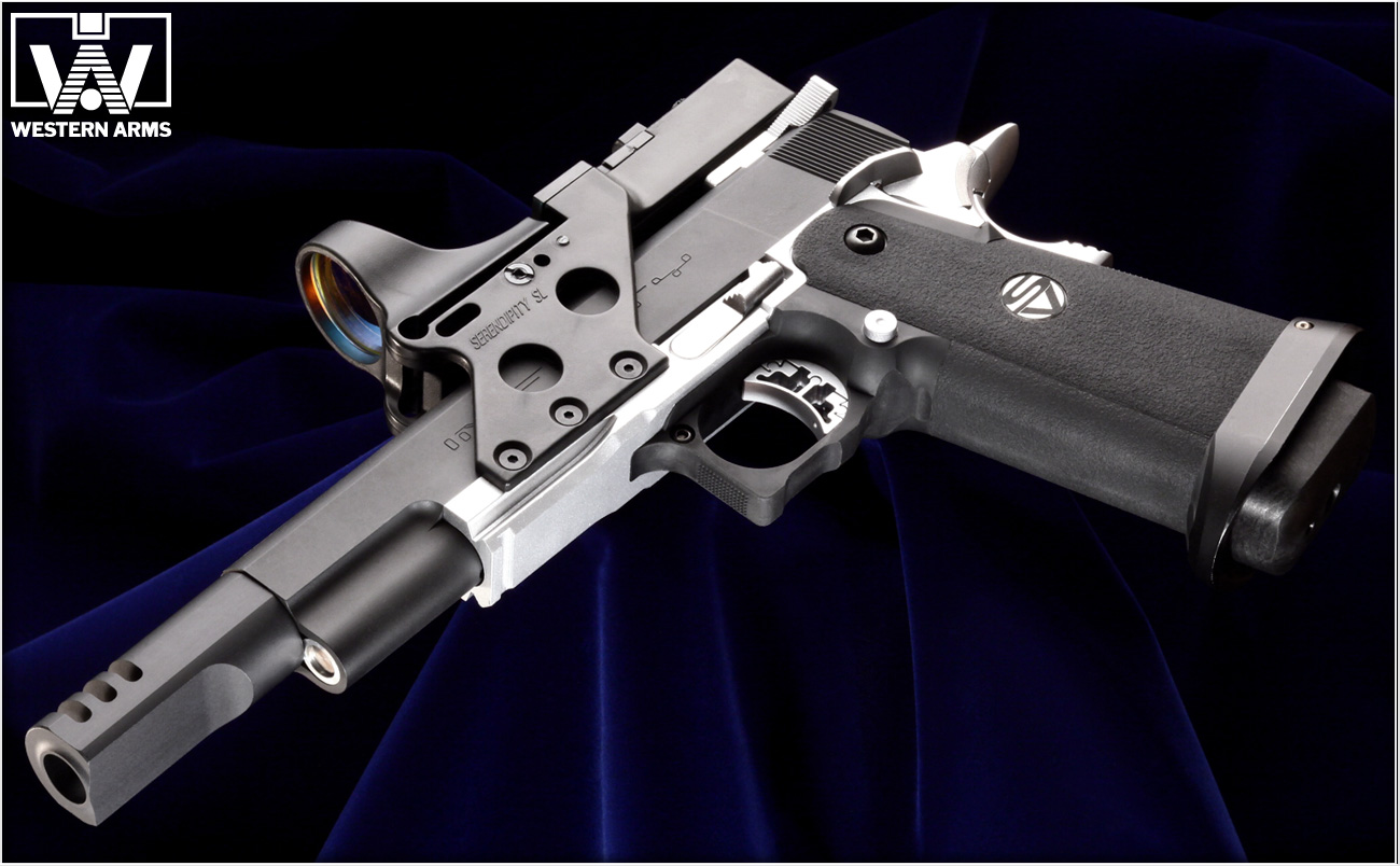 便利なドットサイトを標準装備！「スピードコンプ＆マスター」シリーズ