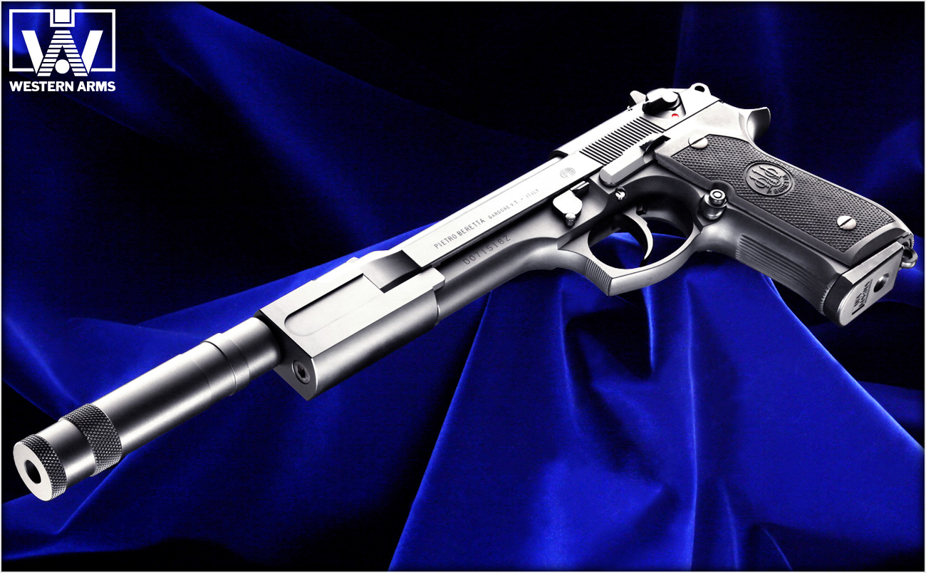 WA【ベレッタ】M92FS LEON サイレンサーBK」絶賛発売中！ | WESTERN