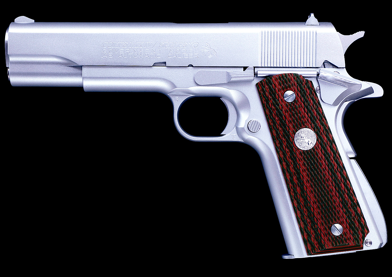 ご注文はお早目に「WAコルト ガバメント MkIV シリーズ70 シルバー