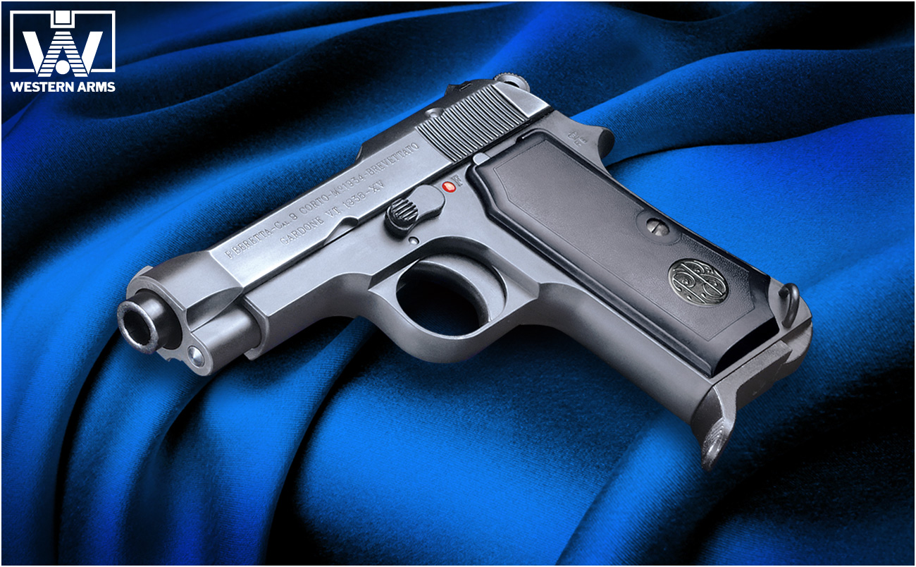 手のひらサイズのガスブローバック「WAベレッタM1934／カーボン