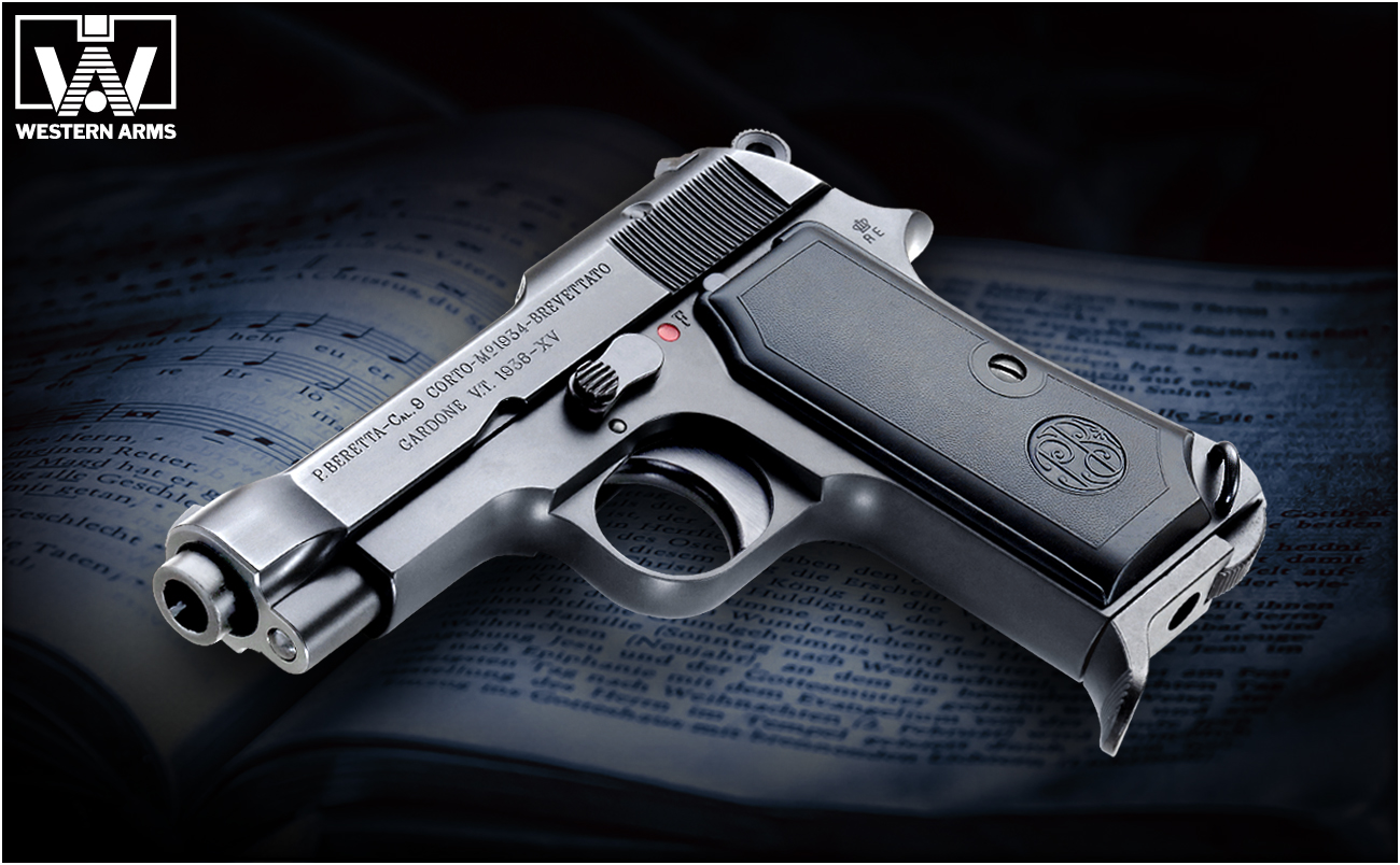 待望の再登場「WA ベレッタM1934 カーボンブラックHW」ご予約受付中