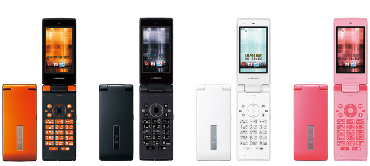 docomoガラケーSH-03E 4個セット docomoガラケーSH-03E 4個セット