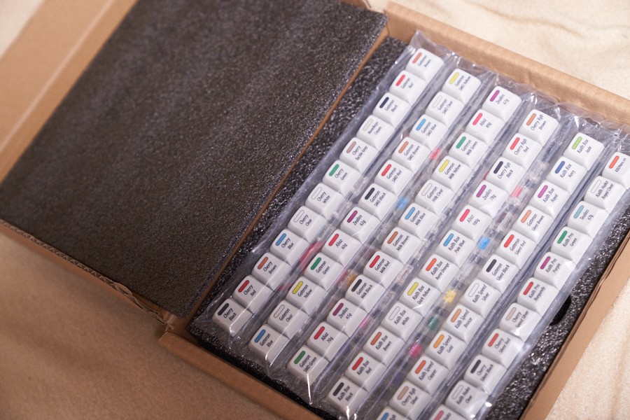 目指せ“メカニカルスイッチソムリエ”! 上海問屋の72キー搭載スイッチ