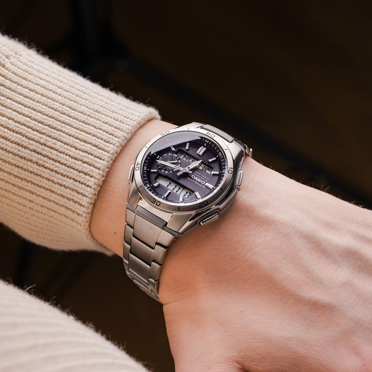 Casio Collection WVA-M650TD-1AER Waveceptor - watchesonline.com