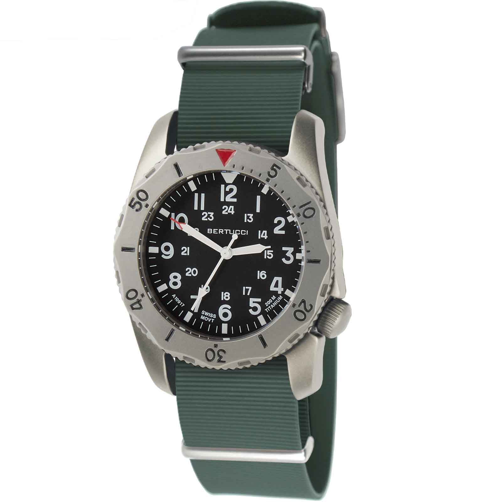 Bertucci A-2TR Field Pro Vintage Drab Black | Watches.com