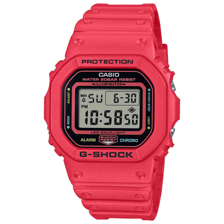 G-Shock DW5600 Digital Energy Pack Red – Watches.com