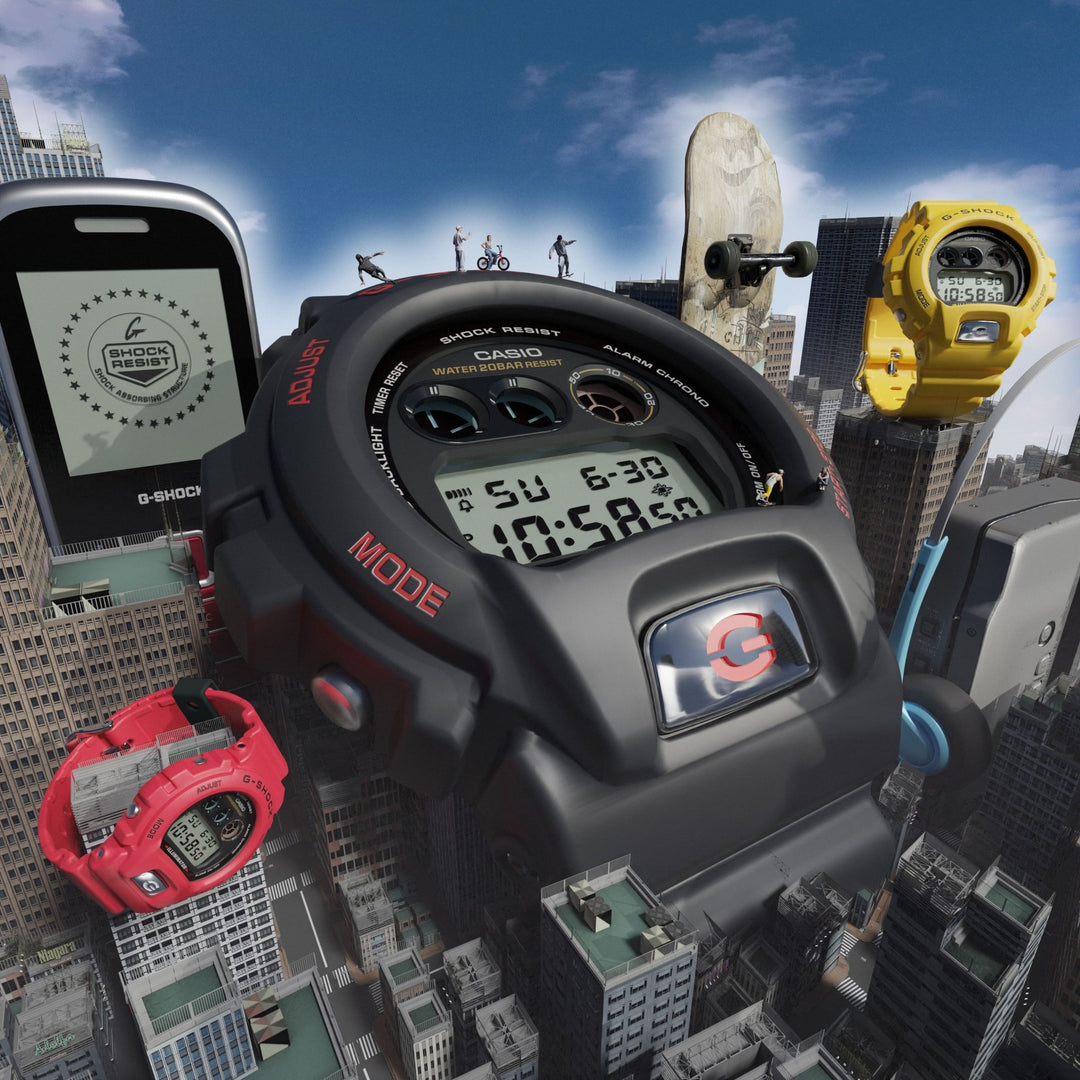 G-Shock DW6900 30th Anniversary Digital Red | Watches.com