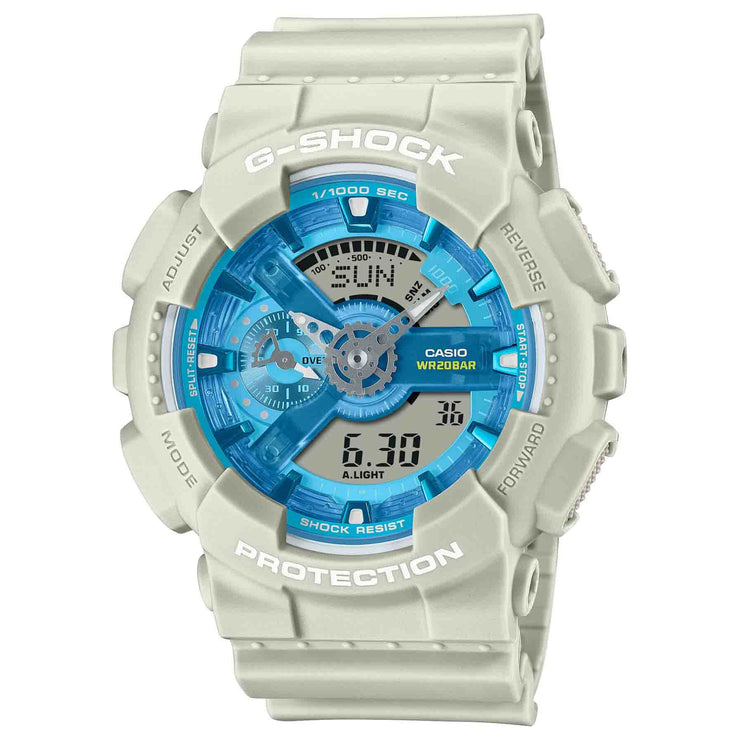G-Shock GA110 Ana-Digi Oasis Blue | Watches.com