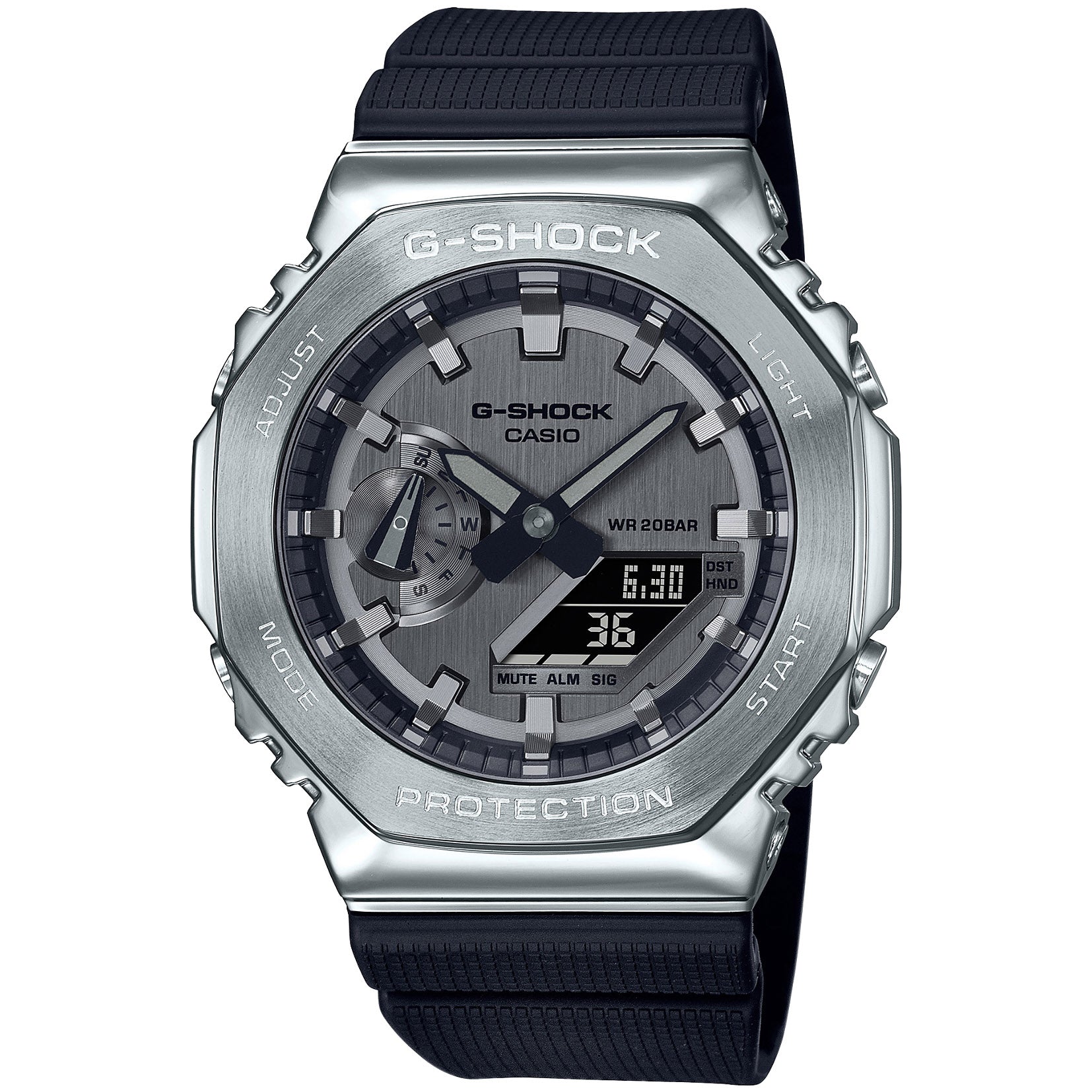 G-Shock GM2100 Silver | Watches.com