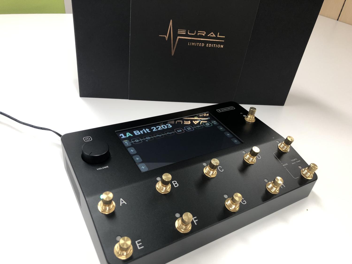 Neural DSP QUAD CORTEX Limited Black＆Gold | ワタナベ楽器店 京都本店