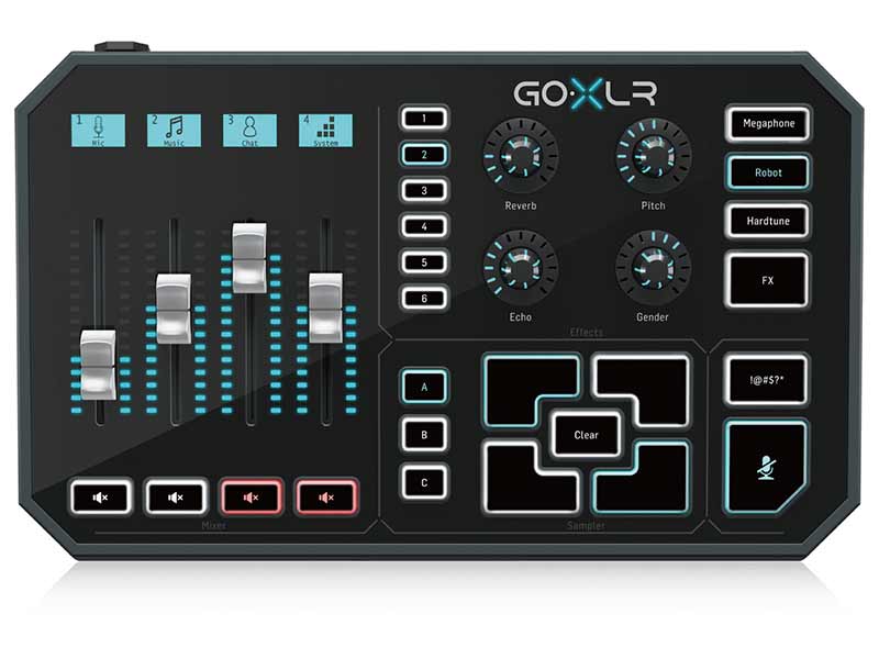 TC HELICON GO XLR 配信用 オーディオインターフェイス ミキサー