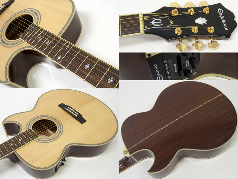 Epiphone エピフォン PR-5E NAT アコースティックギター エレアコ by