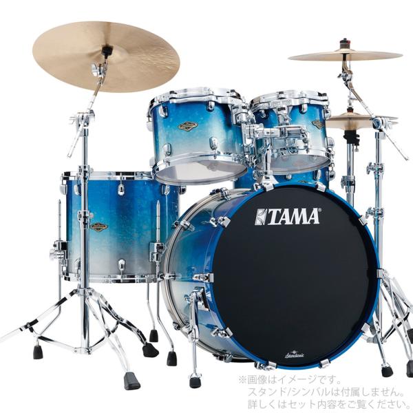 TAMA タマ Starclassic Walnut/Birch Drum Kits WBS42S-MBI シェル