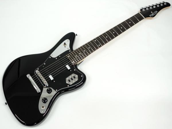 SCHECTER シェクター AR-07 BLK / R 7弦ギター ジャガー ロング
