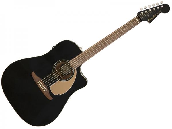Fender フェンダー Redondo Player Jetty Black【アコースティック