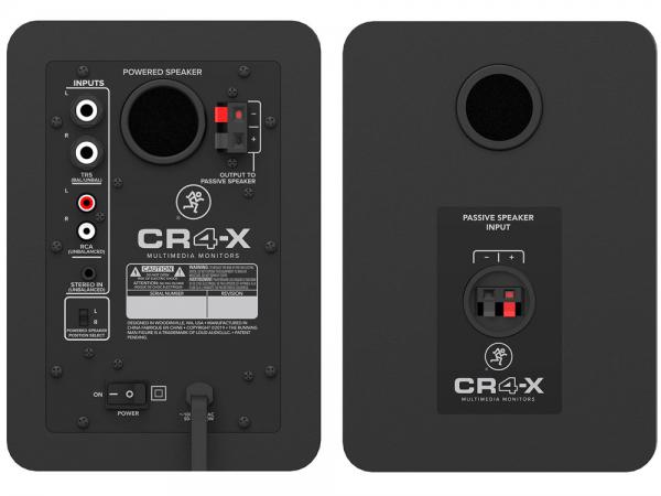 MACKIE マッキー CR4-X (ペア)◇ 4インチ パワード モニタースピーカー