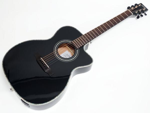 Stafford SF-5C BLK【アコースティックギター エレアコ 】 送料無料