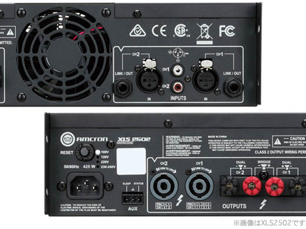 CROWN /AMCRON クラウン /アムクロン XLS1502 ◇ パワーアンプ ・300W+