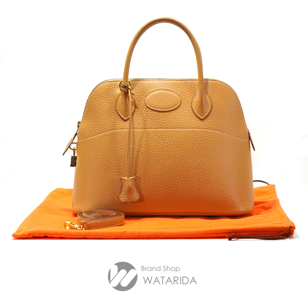 エルメス バッグ ボリード 31 □H刻印 フィヨルド ナチュラルサブレ 2