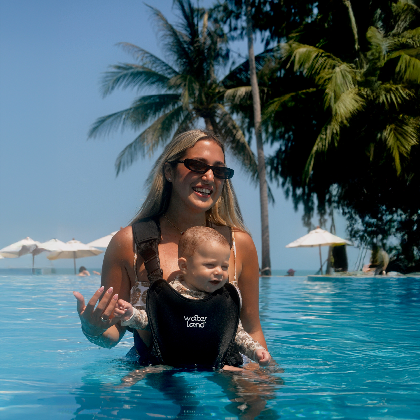 Water Baby Carrier | WaterLand Neoprene Carrier for Pool & Beach