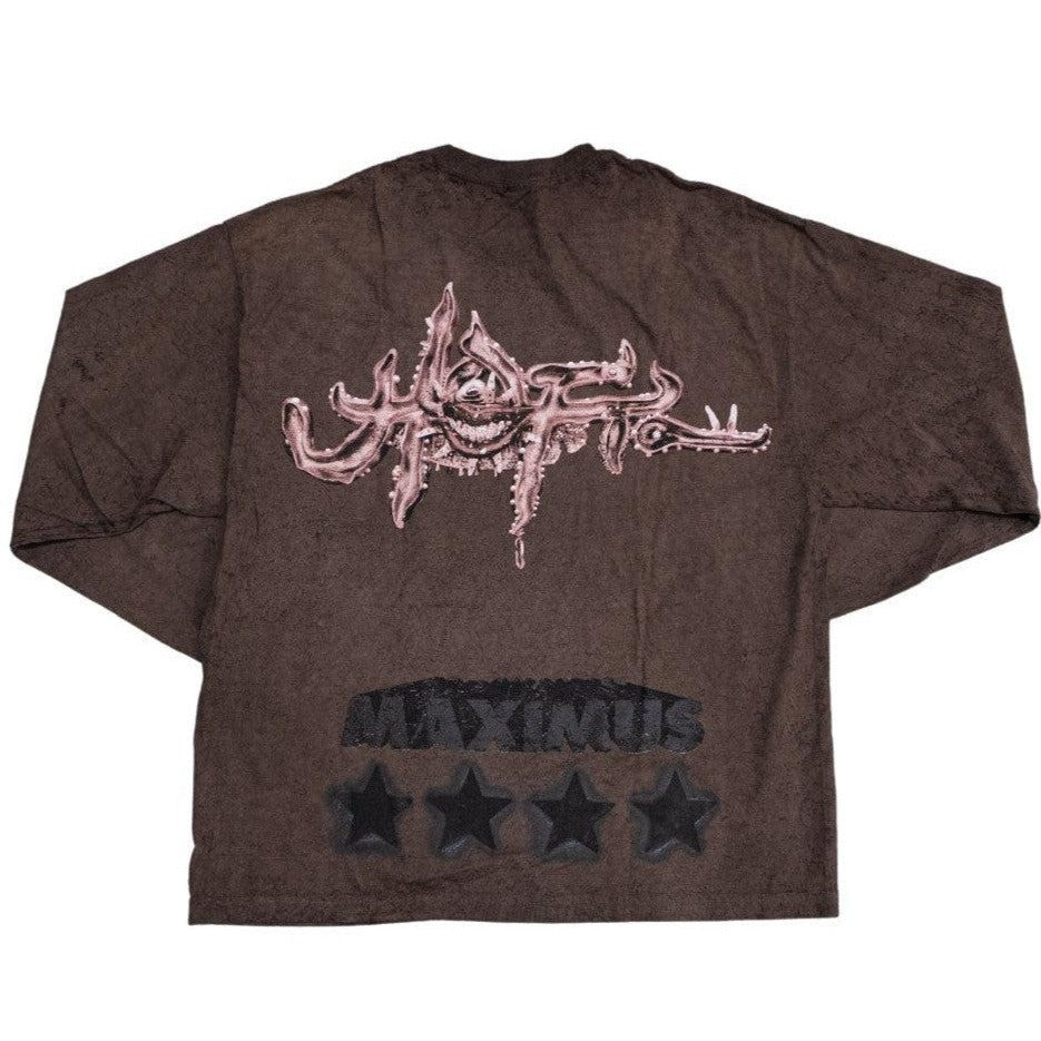 Buy Travis Scott 'Utopia Circus Maximus 2023 Tour' Brown L/S Tee