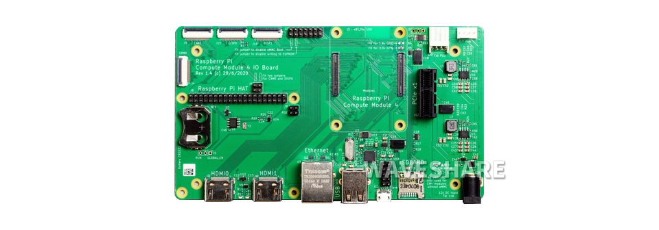 Raspberry Pi Compute Module 4 IO Board, A Development Platform And