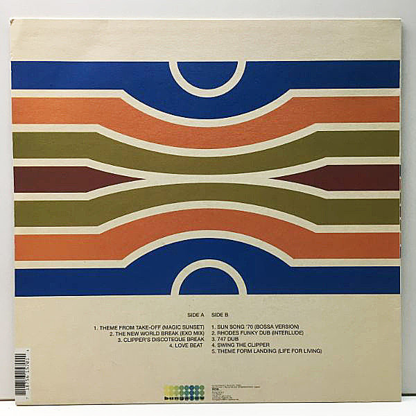 YOSHINORI SUNAHARA / 砂原良徳 / Pan Am - The Sound Of '70s (LP