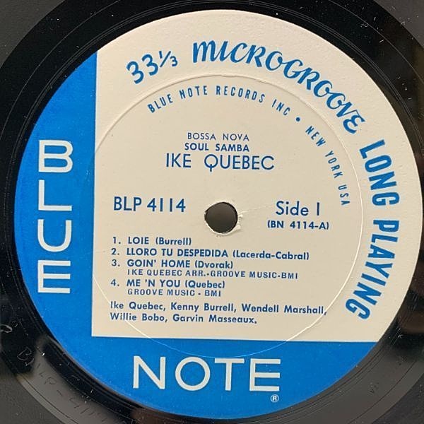 LP12in国内盤BST-84114stereo アイクケベック/ソウルサンバ LP12in国内